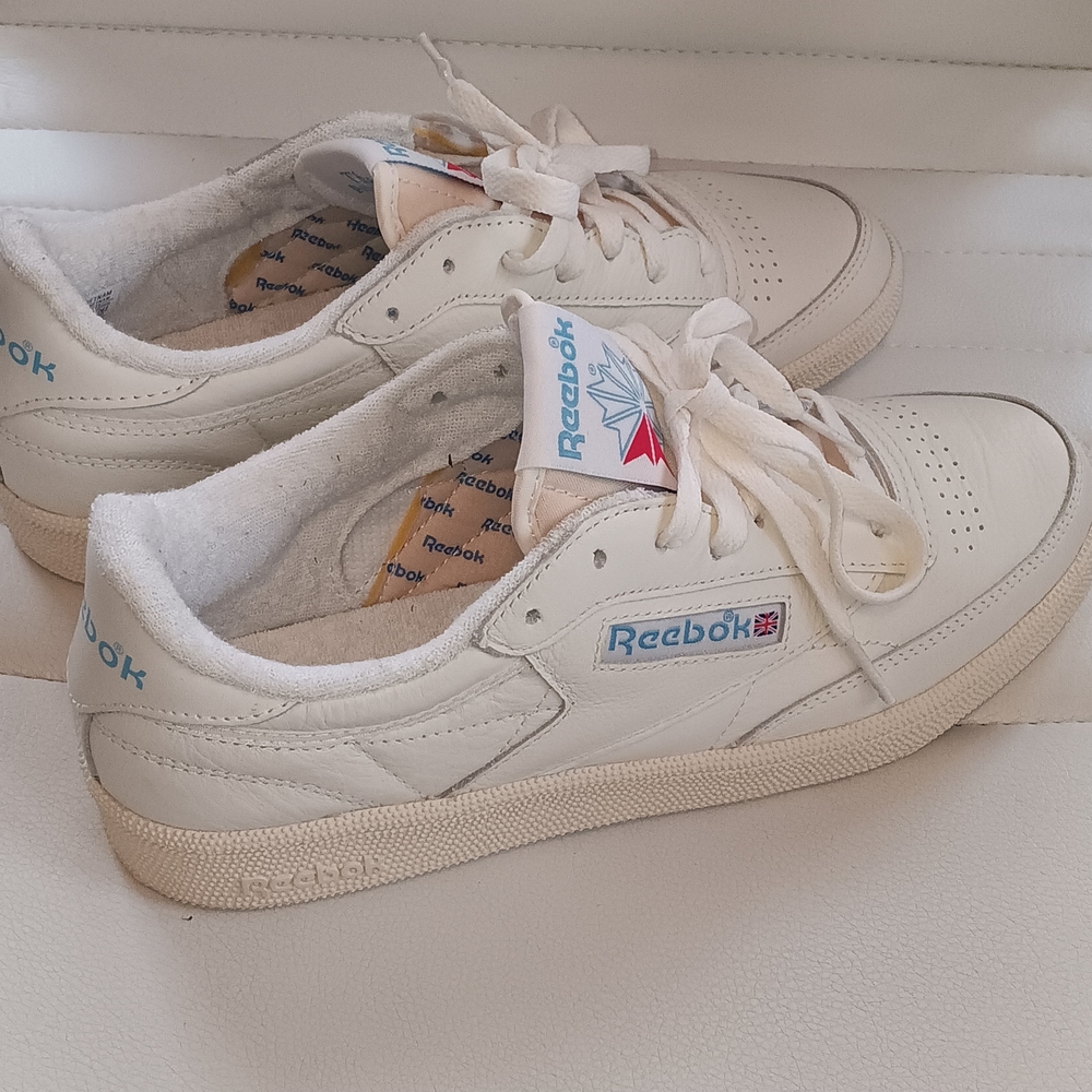 Reebok Light Blue Club C 85 Vintage Shoes